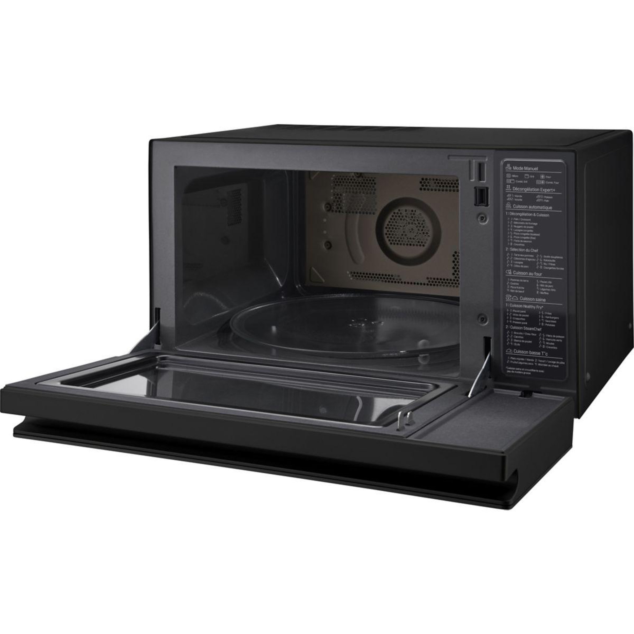 Voir la diapositive 4 : LG Micro ondes combiné EX MJ3965BCR Neochef