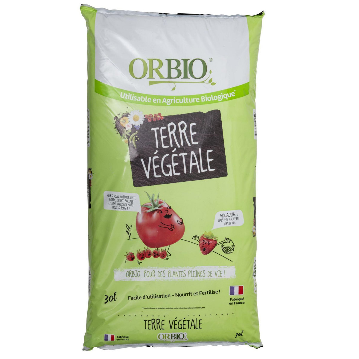 ORBIO Terre végétale 30L Orbio