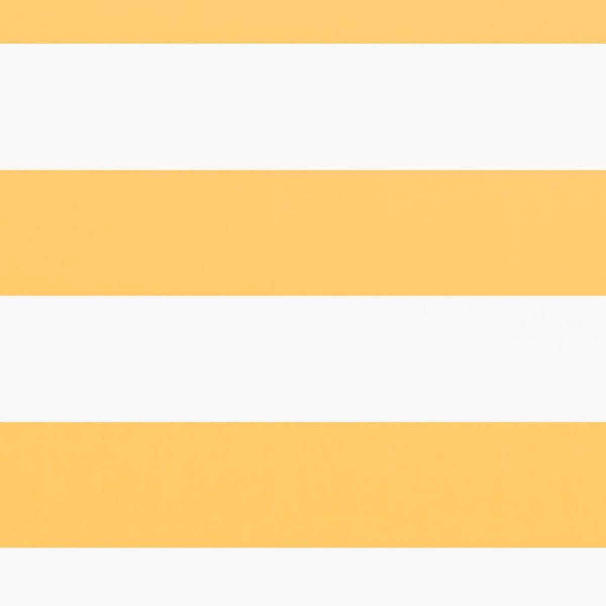 VIDAXL Ecran de balcon Blanc et jaune 75x300 cm Tissu Oxford