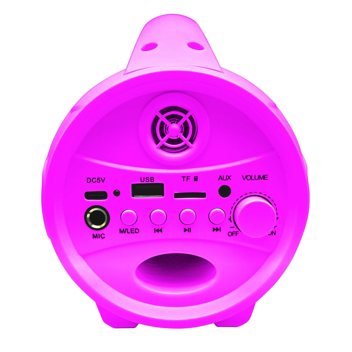 Lexibook Enceinte Bluetooth Sans-Fil Lumineuse avec Micro Barbie