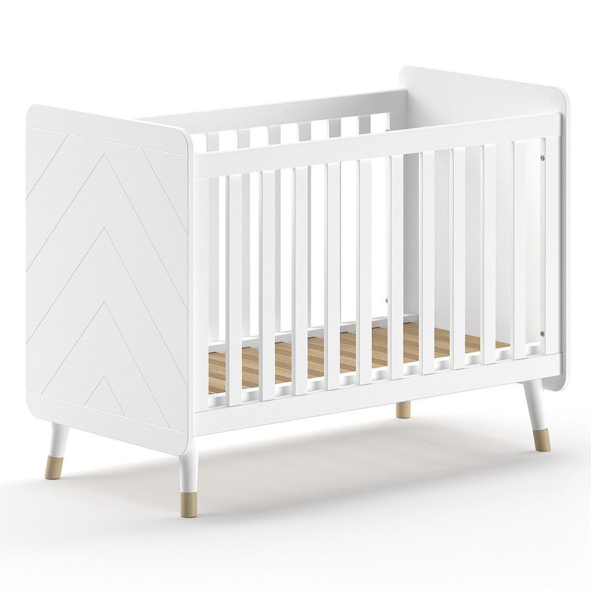 Paris Prix Lit bébé design  billy  60x120cm blanc