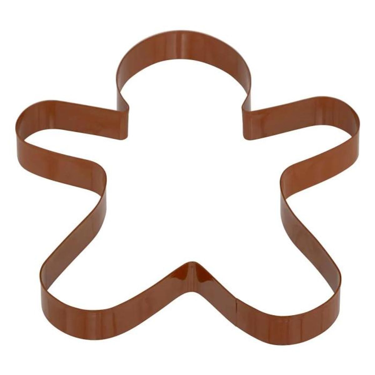 FIVE Lot de 10 Emporte-Pièces en Inox  Pain d'Épice  22cm Multicolore