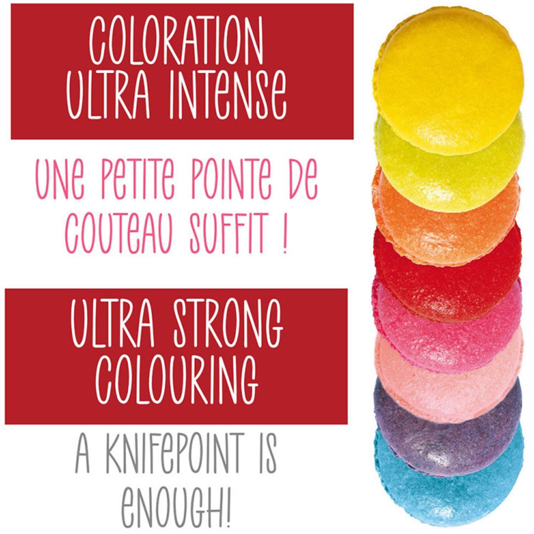 Voir la diapositive 6 : SCRAPCOOKING 9 mini colorants alimentaires en poudre