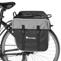 Voir la diapositive 2 : tectake Sacoche de vélo 35 litres pour porte bagages arrière
