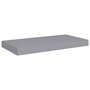 Voir la diapositive 2 : VIDAXL Etagere murale flottante gris 50x23x3,8 cm MDF