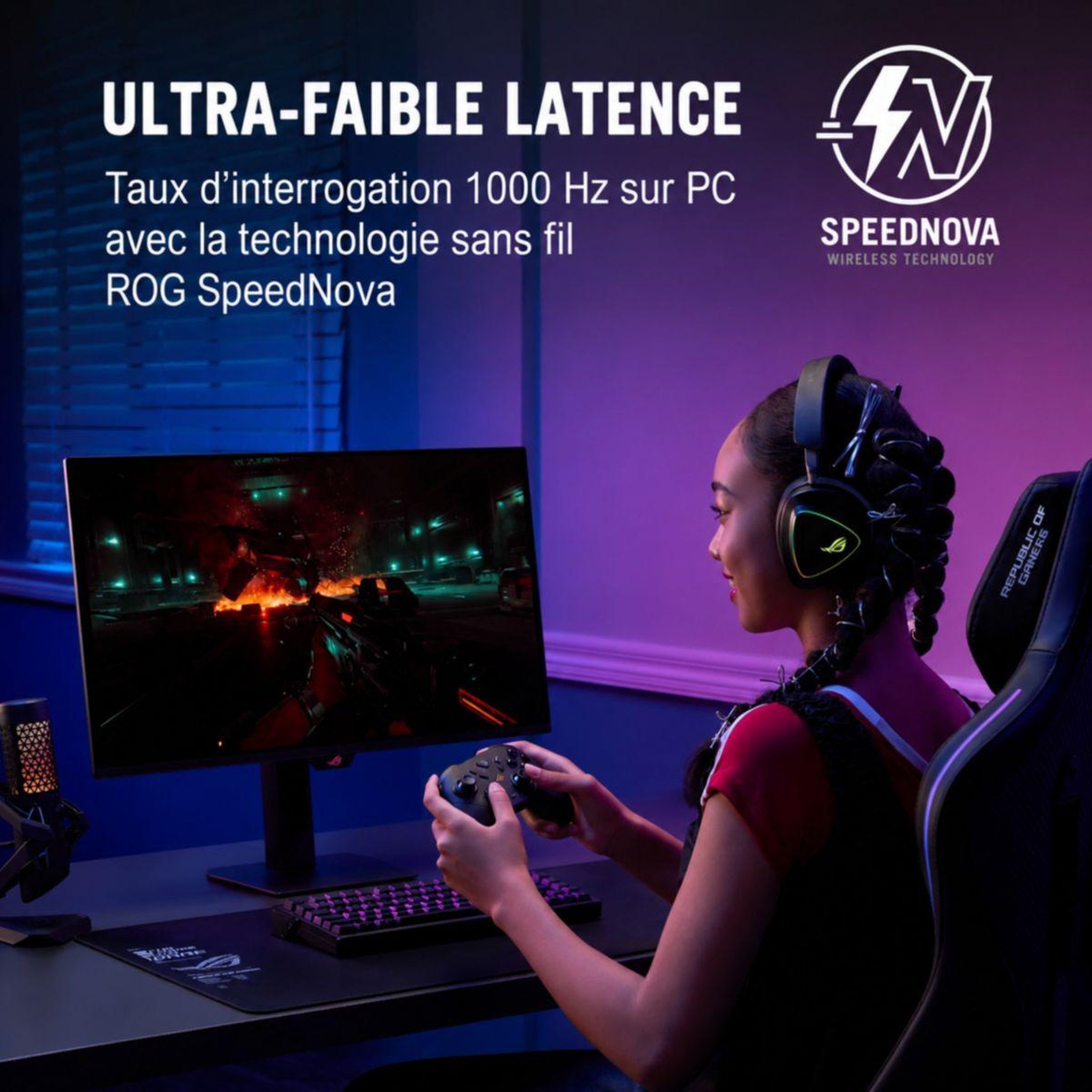 Voir la diapositive 5 : ASUS Manette ROG RAIKIRI II XBOX