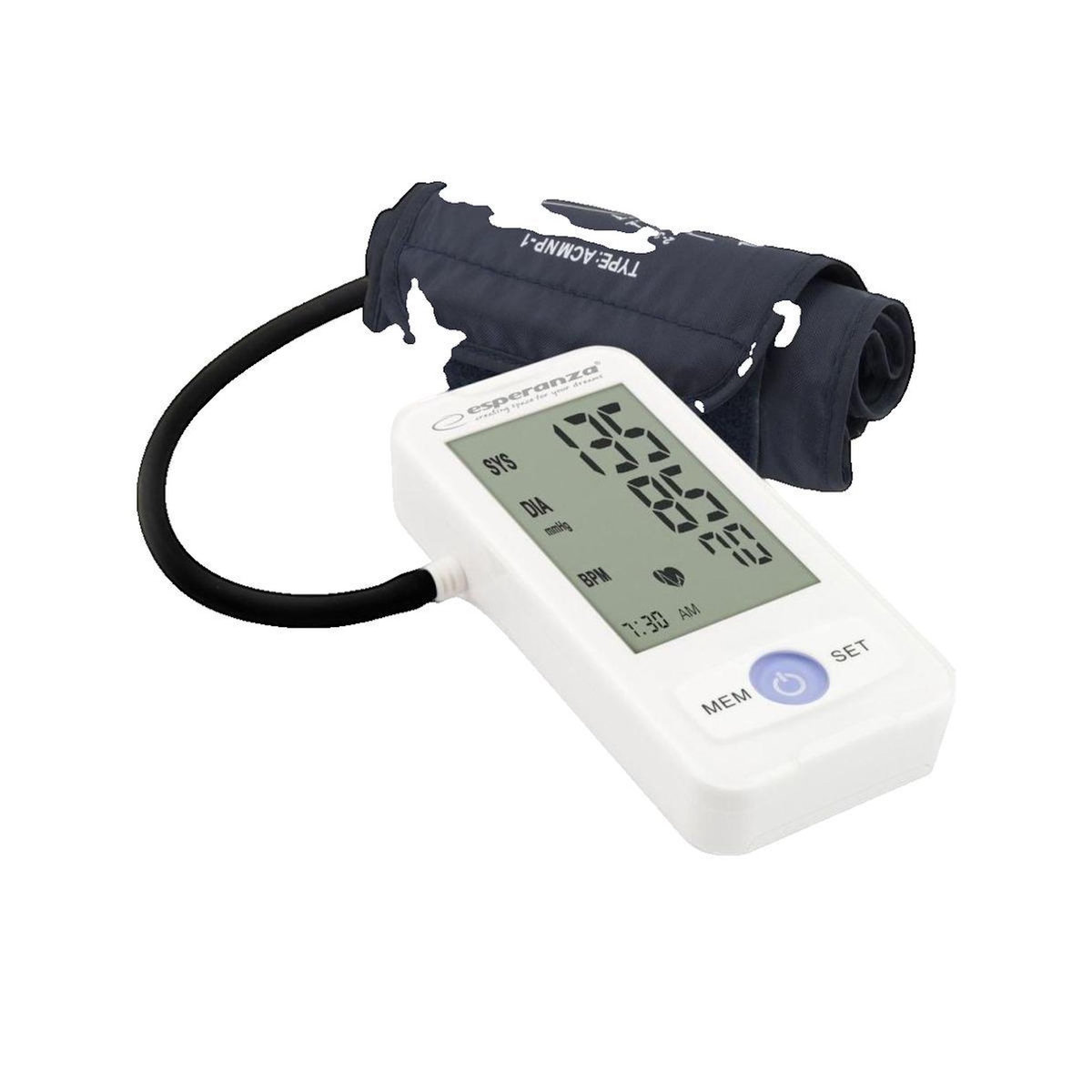 ESPERANZA Moniteur de pression artérielle Esperanza Vitality ECB002 avec écran électronique clair