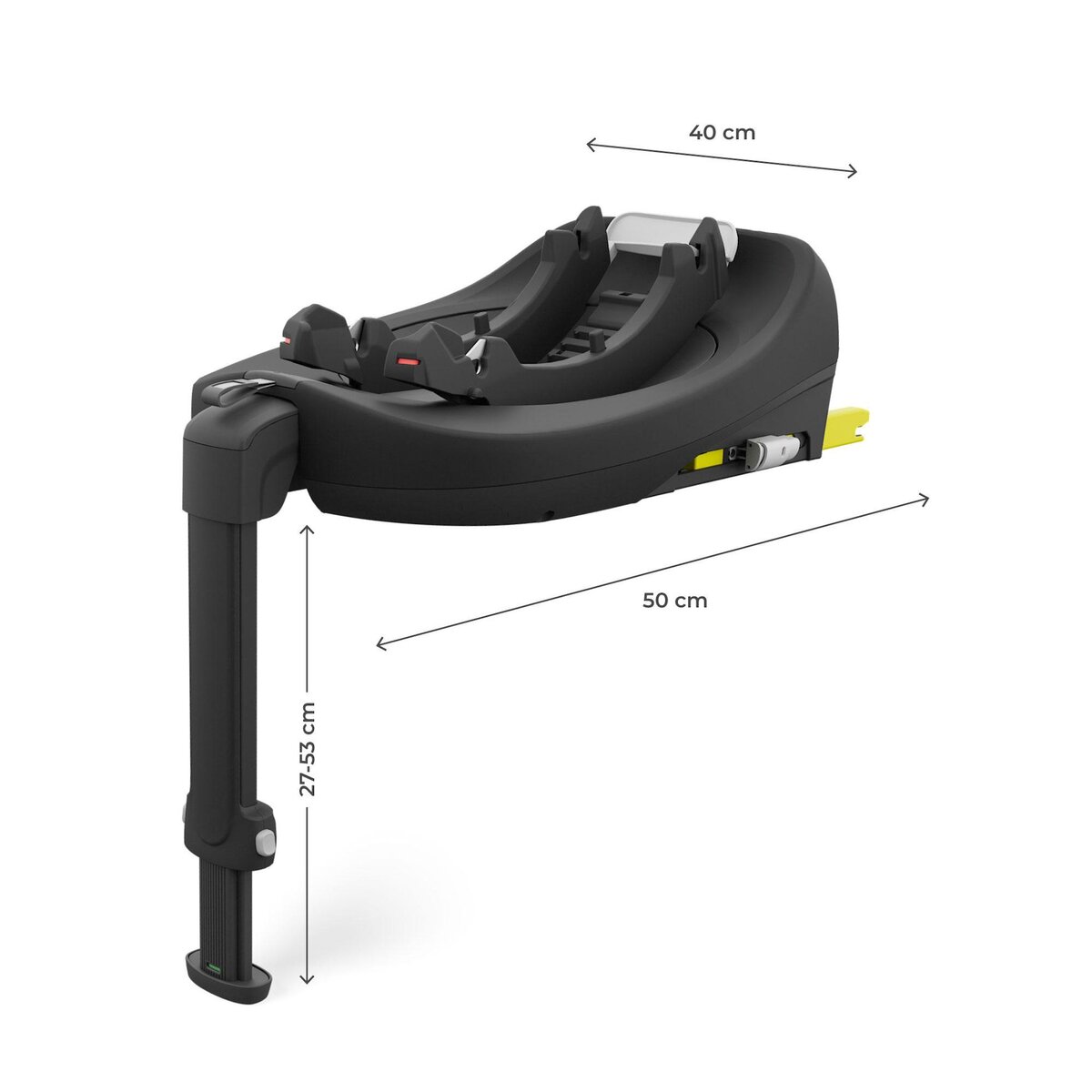 KINDERKRAFT Base isofix pivotante 360° pour siège auto