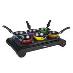 TRISTAR Wok électrique Tristar avec plaque chauffante intégrée