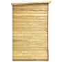 Voir la diapositive 5 : VIDAXL Abri a velo de jardin 232x110x170 cm Bois de pin impregne