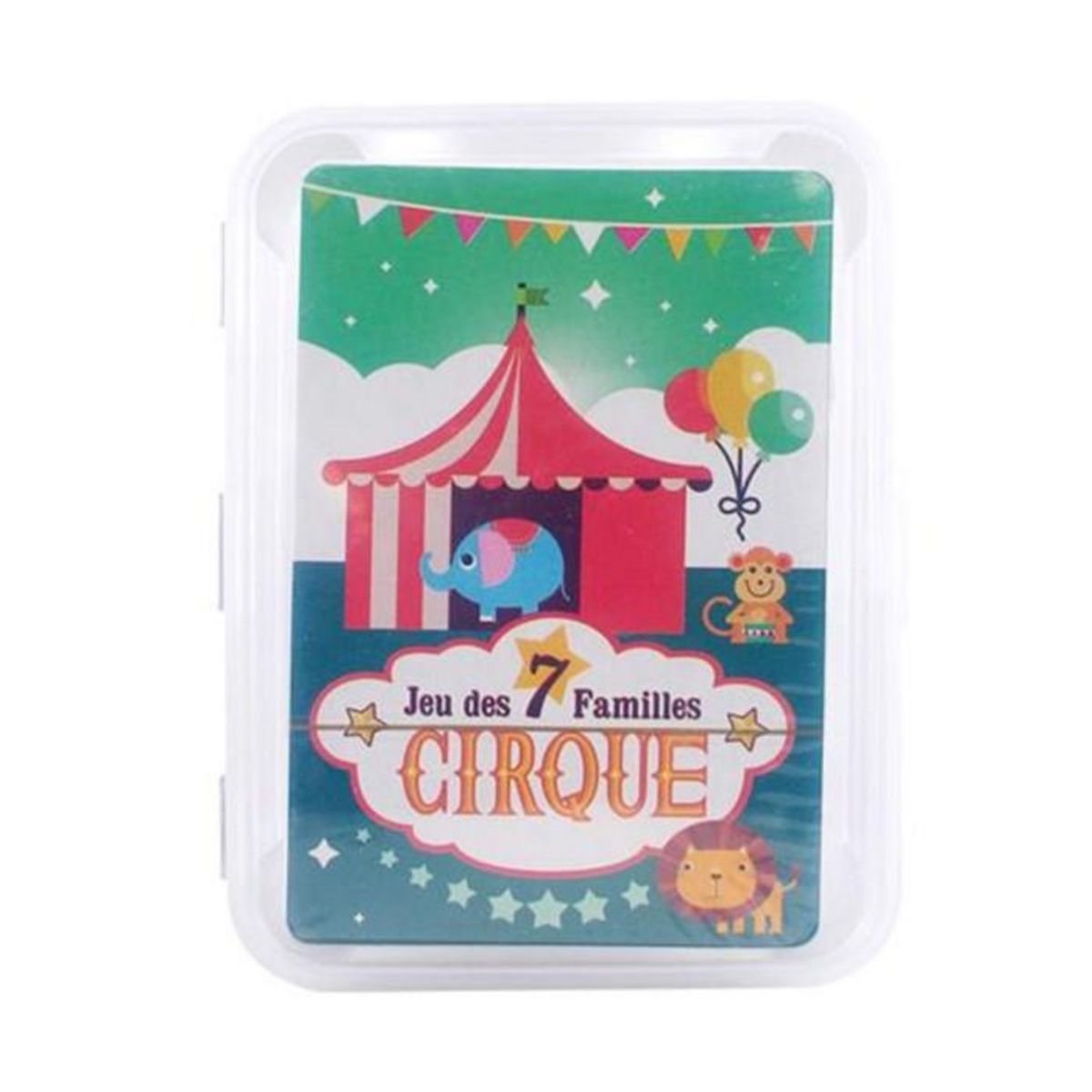 Paris Prix Jeu de 7 Familles  Cirque  8cm Multicolore