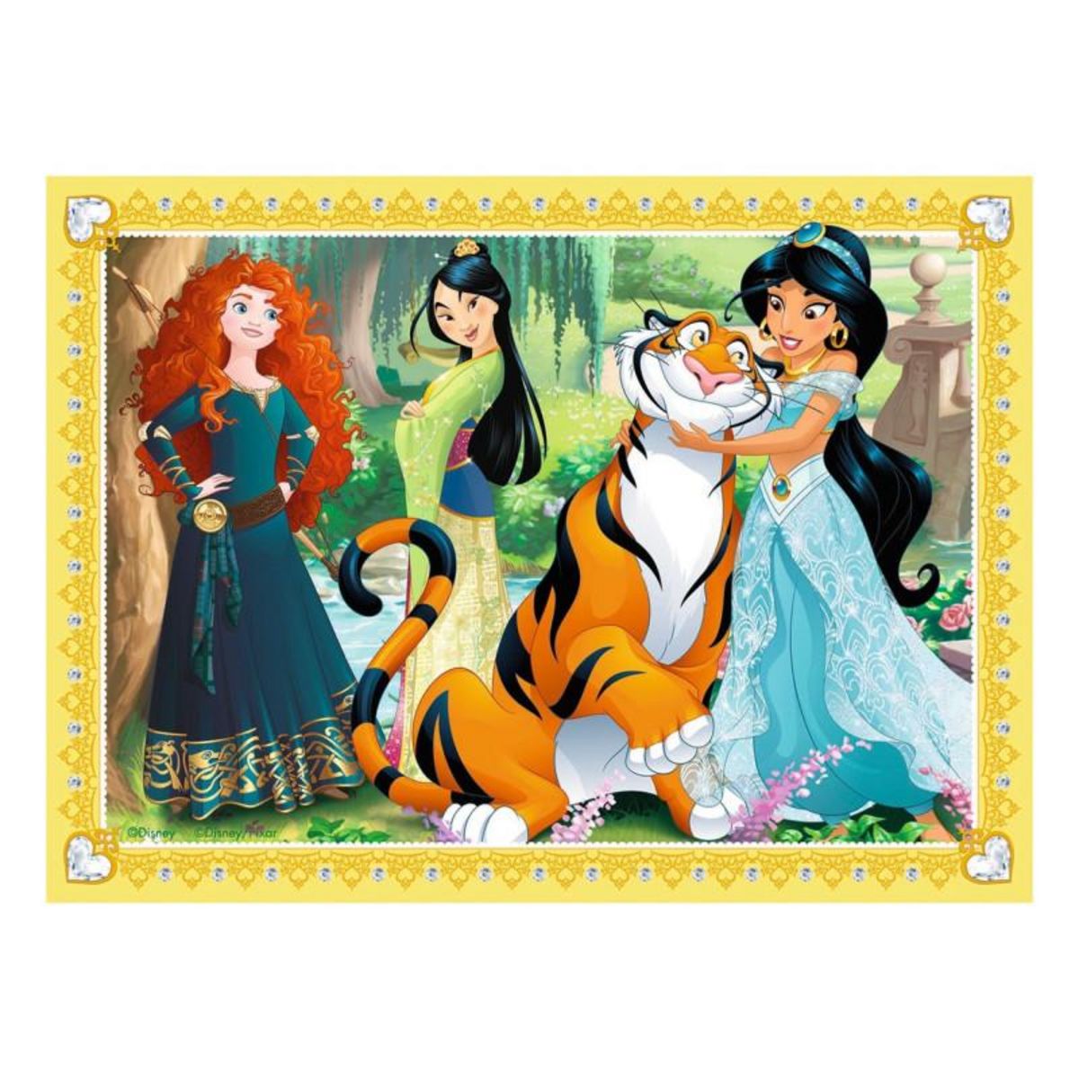 RAVENSBURGER RAVENSBURGER Disney Princess puzzle, 4 in 1