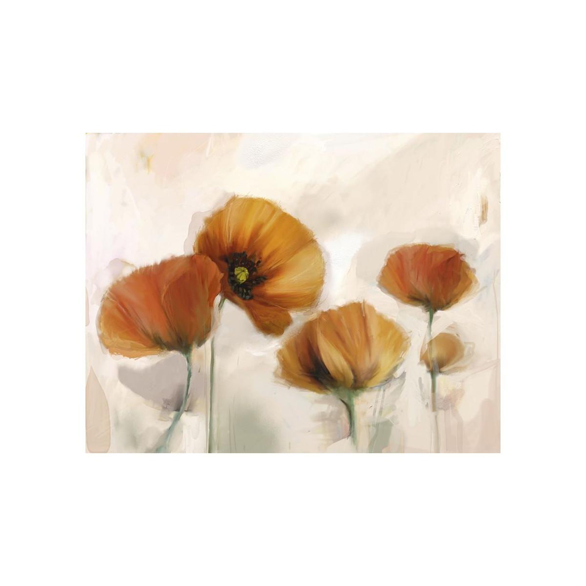 Voir la diapositive 2 : Paris Prix Papier peint  coquelicots vintage