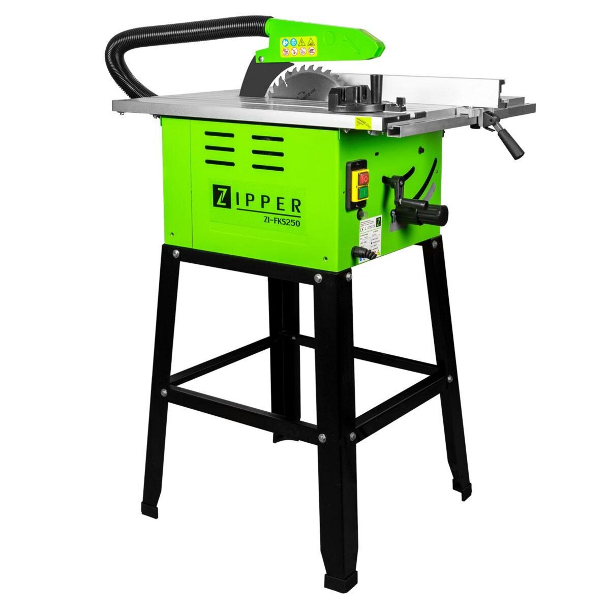 ZIPPER Scie circulaire 6 Lame de 250 mm