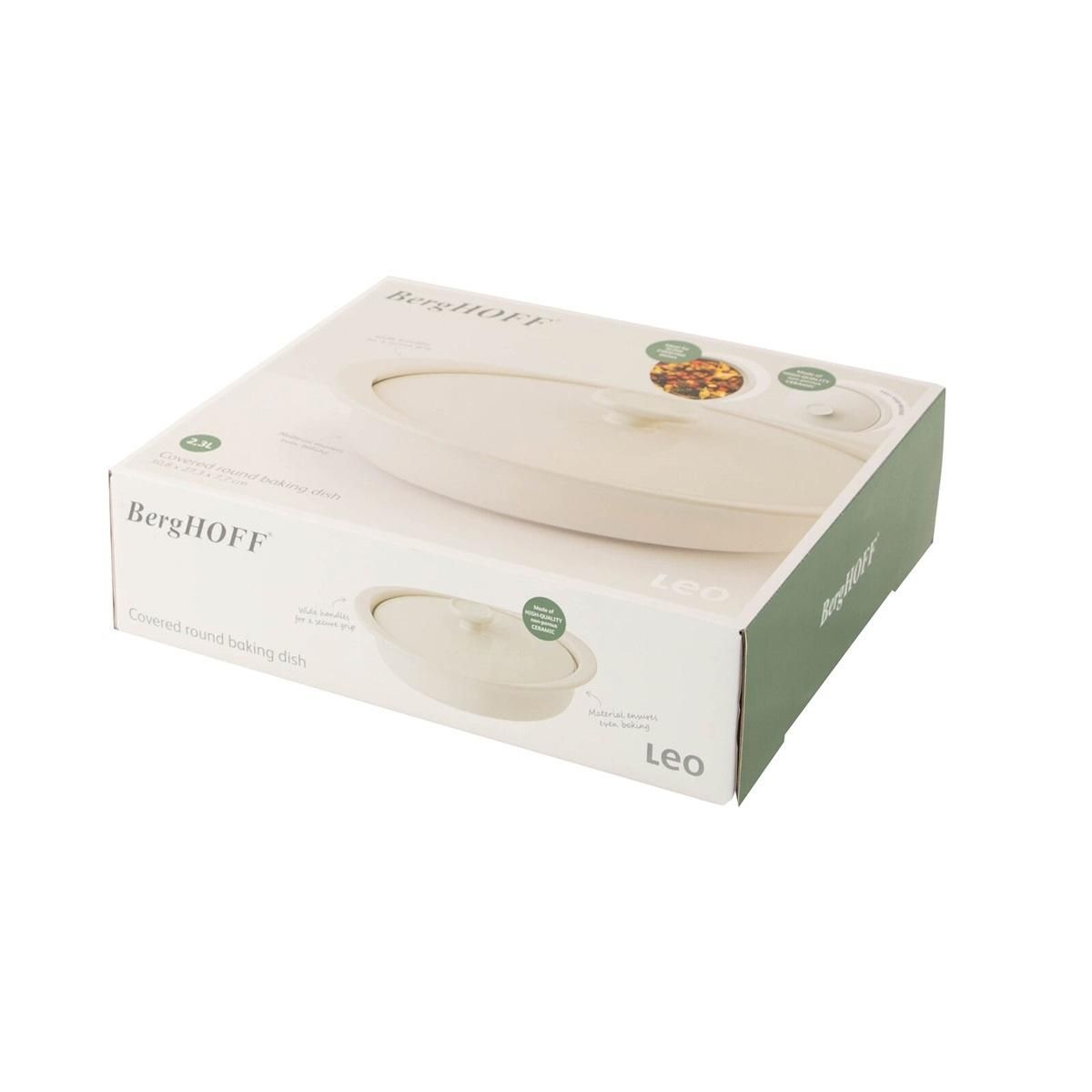 Berghoff Plat à four 2.3l en céramique avec couvercle - 3950511