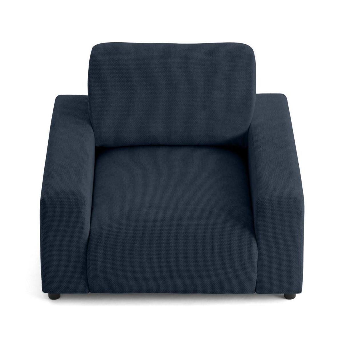 LISA DESIGN Pivoine - fauteuil en velours texturé