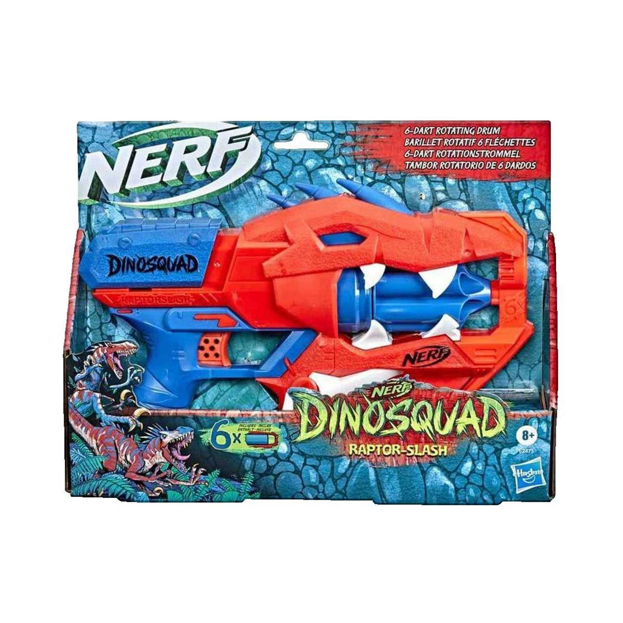 Nerf Pistolet Nerf Raptor-Slash bleu et rouge