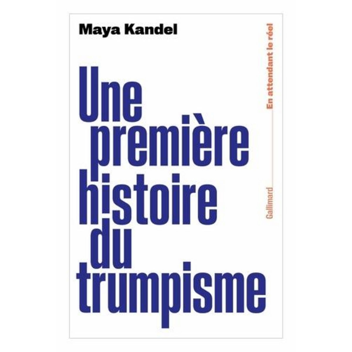 UNE PREMIERE HISTOIRE DU TRUMPISME, Kandel Maya