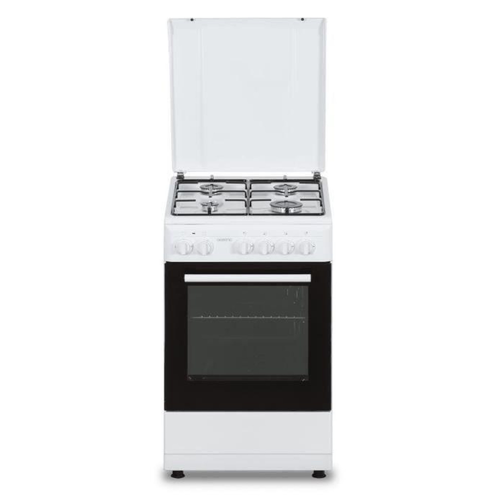 OCEANIC Cuisinière gaz 4 foyers avec four 50cm blanc OCEANIC - OCEACG50GW