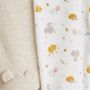 Voir la diapositive 3 : INEXTENSO Lot de 2 pantalons velours de naissance renards bébé
