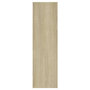 Voir la diapositive 5 : VIDAXL Etagere murale Chene sonoma 75x16x55 cm Bois d'ingenierie