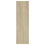 Voir la diapositive 5 : VIDAXL Etagere murale Chene sonoma 75x16x55 cm Bois d'ingenierie