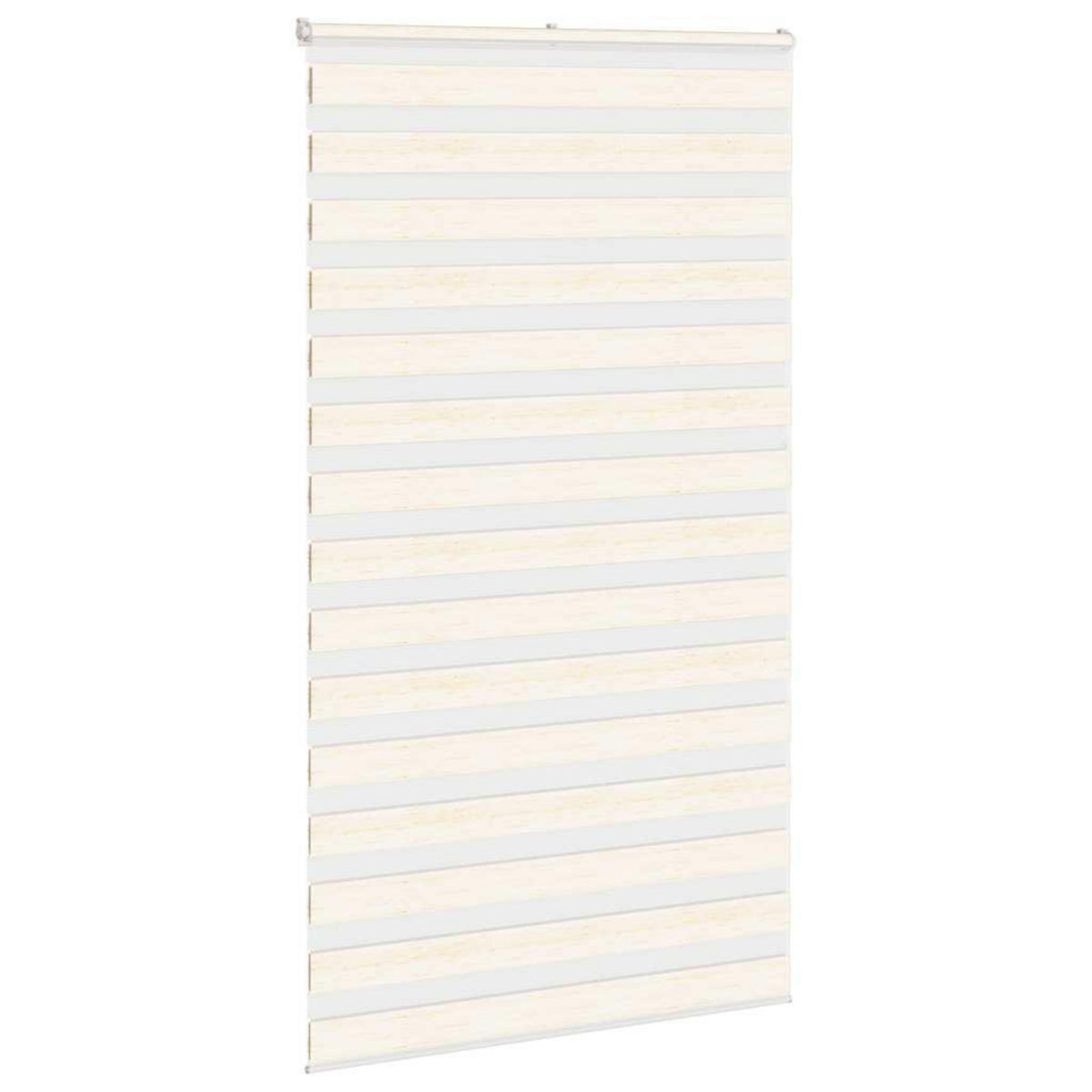 VIDAXL Store zebre beige marbre largeur du tissu 130,9 cm polyester