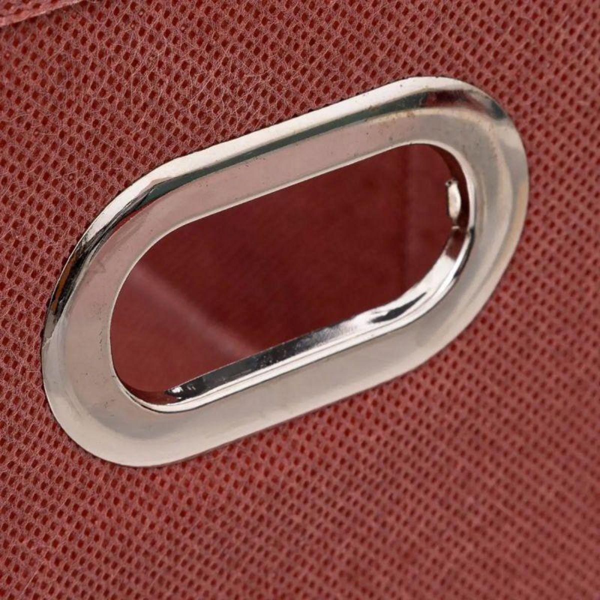  Boîte de Rangement Pliable  Nell  15x31cm Terracotta