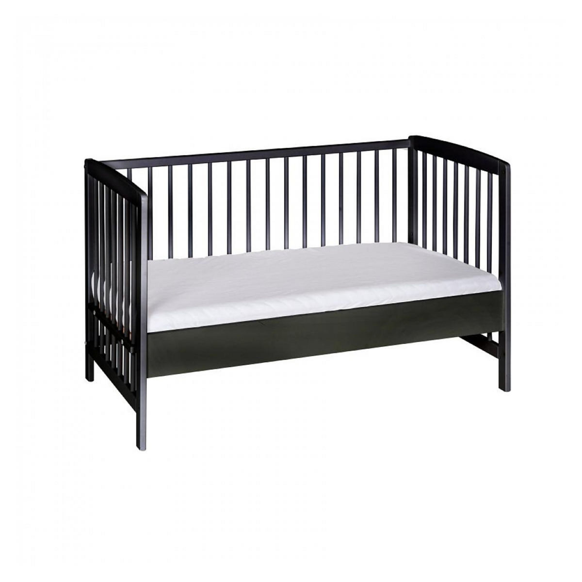 SCHARDT Lit cododo Micky bois noir 60x120 cm 65x124x77cm