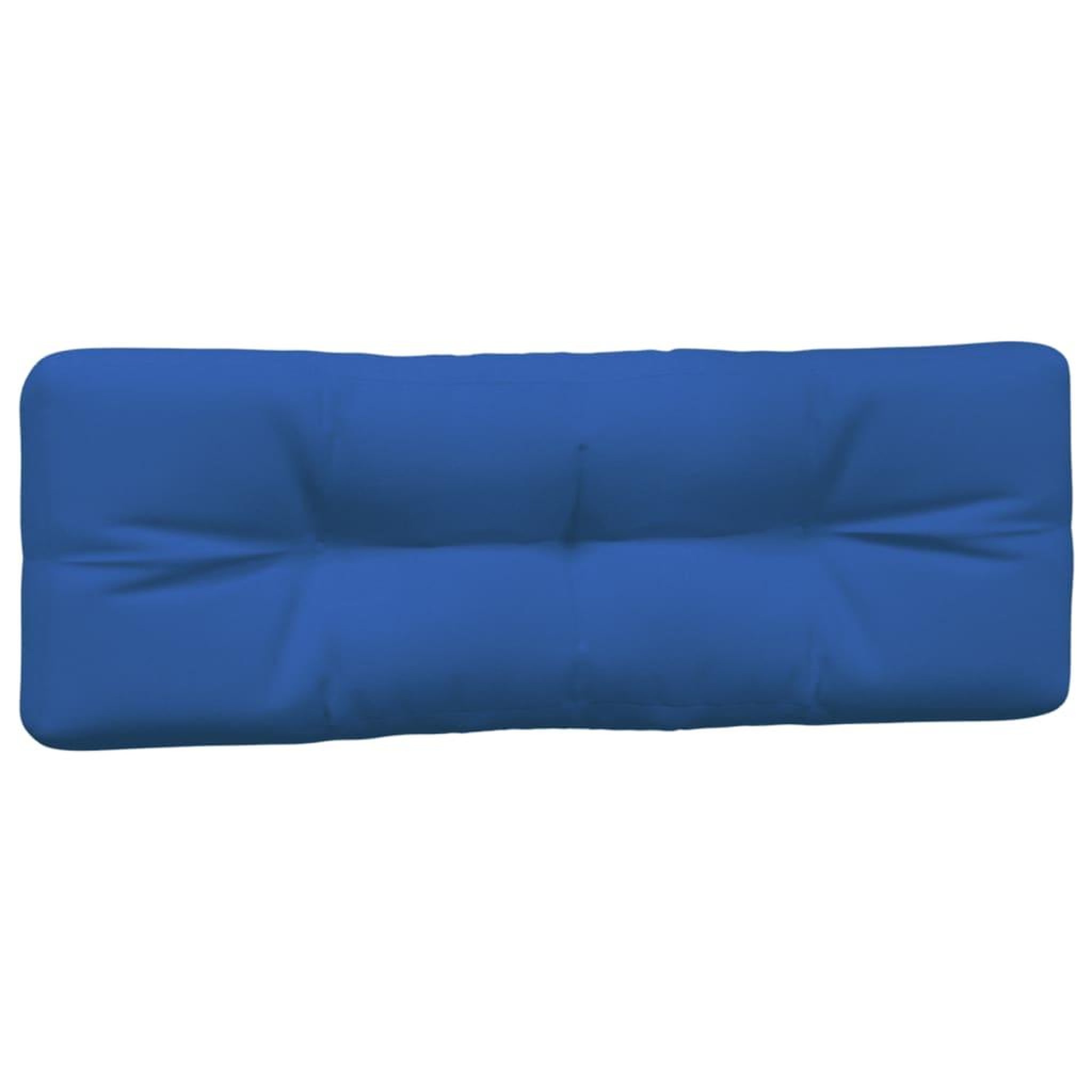 Voir la diapositive 5 : VIDAXL Coussins de palette lot de 2 bleu royal tissu