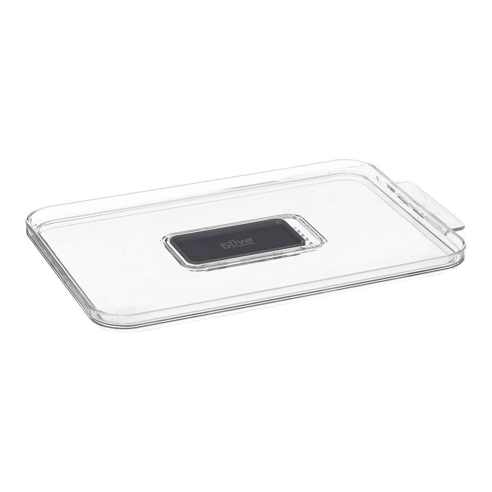 Voir la diapositive 3 : FIVE Boîte de conservation frigo  tidy  24cm gris