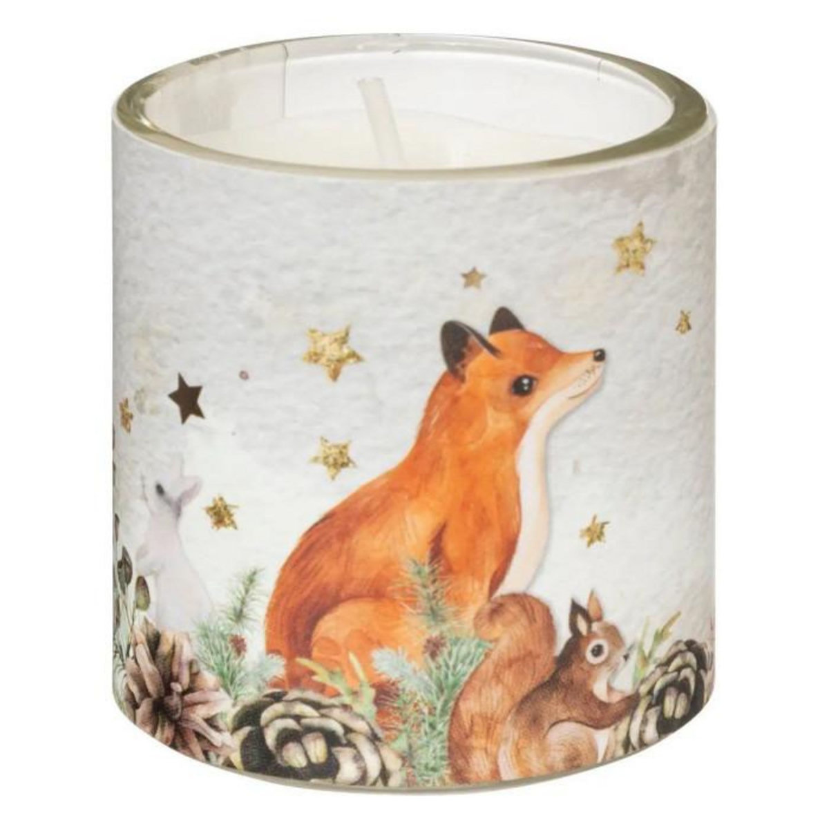 ATMOSPHERA Crackers de 3 Bougies Parfumées  Mon Beau Sapin  45g Marron