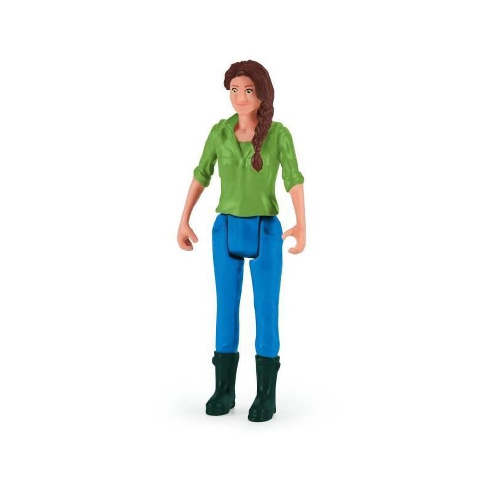Voir la diapositive 6 : Schleich Étal mobile de la ferme, jeu de ferme avec figurines de fermiers, cheval et étal de marchandises, jouets animaux de la ferme p