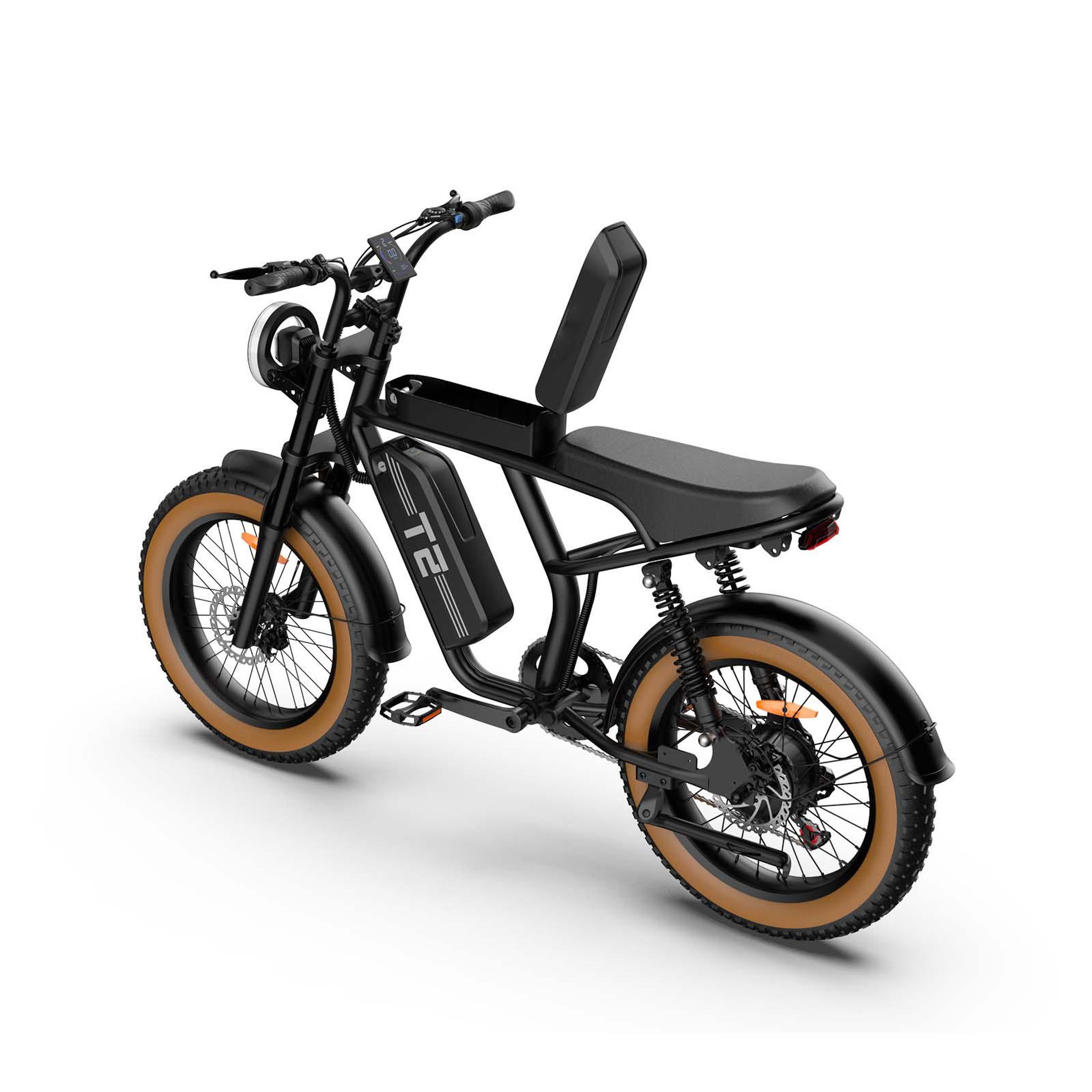 Voir la diapositive 4 : URLIFE Vélo électrique urlife t2, fatbike 20 pouces