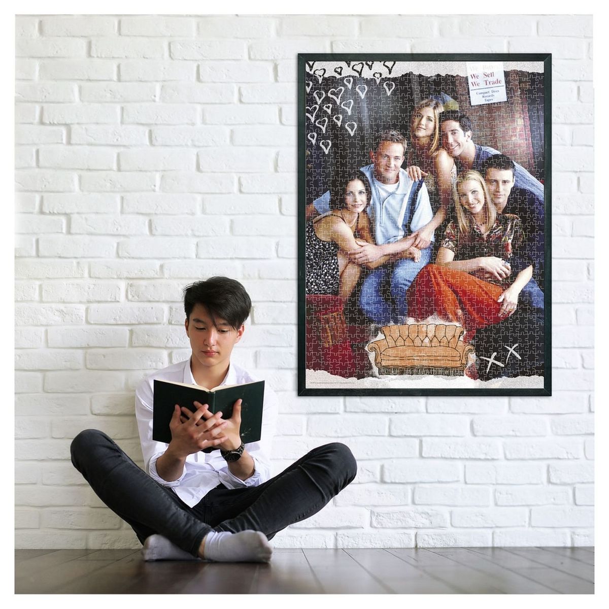 CLEMENTONI Puzzle 1000 pièces Friends 