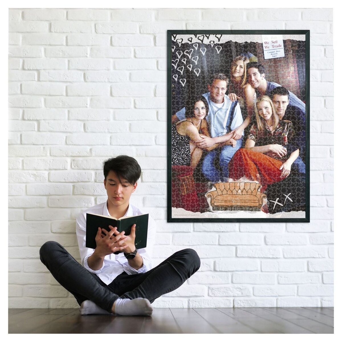 CLEMENTONI Puzzle 1000 pièces Friends 