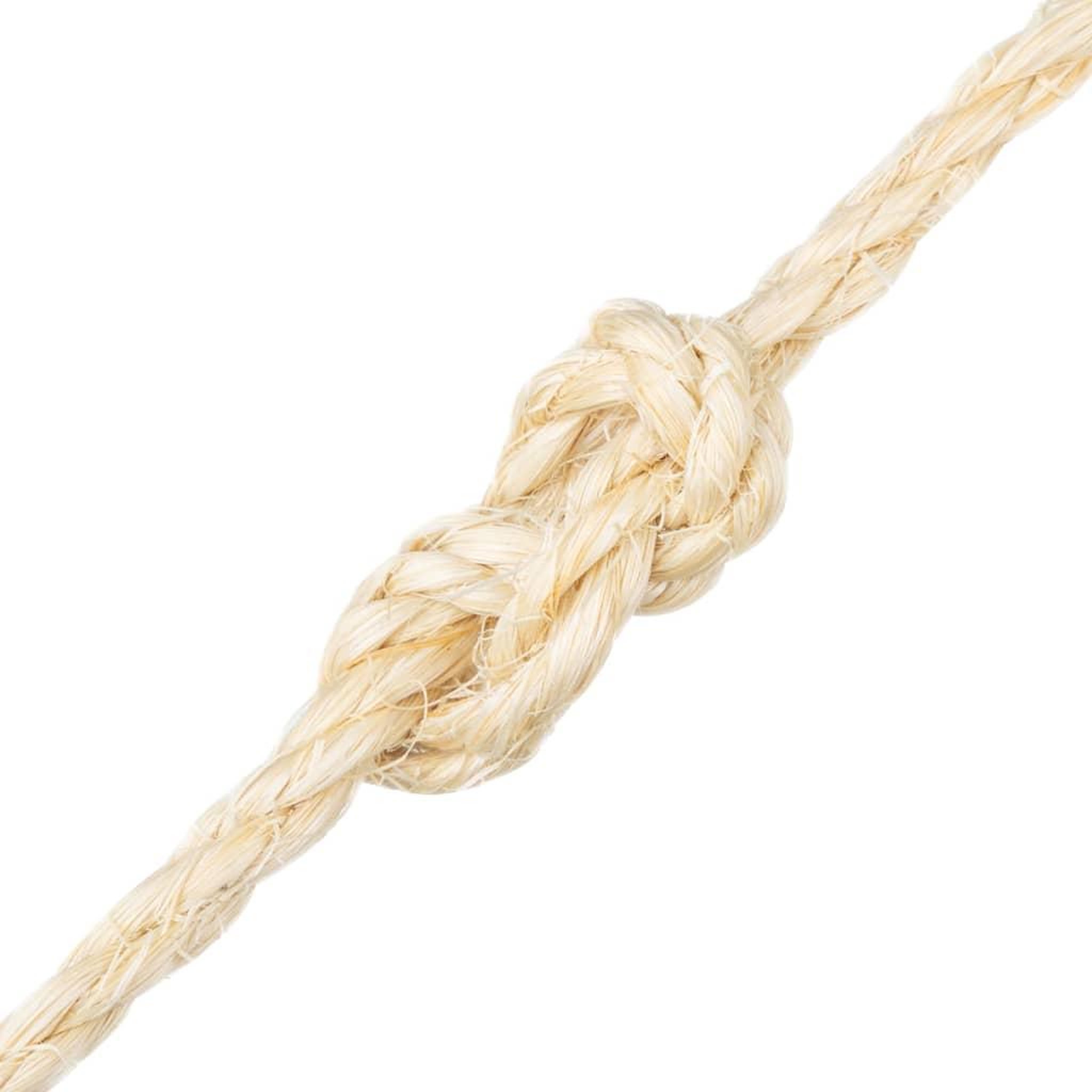 Voir la diapositive 3 : VIDAXL Corde 100 % sisal 6 mm 50 m