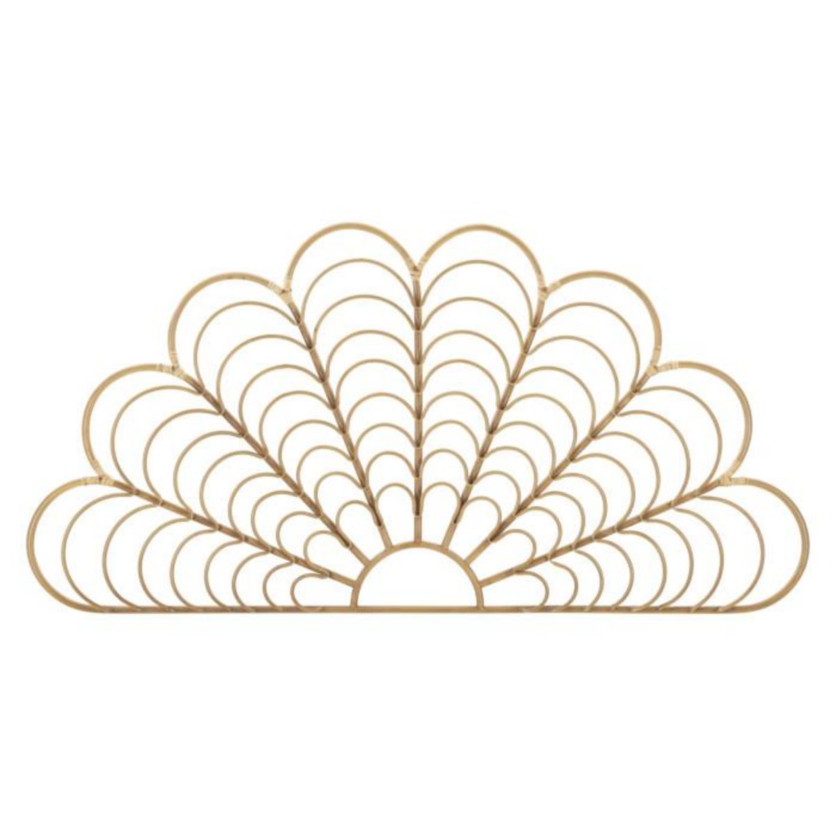 Paris Prix Décoration Murale en Métal  Panama  160cm Marron