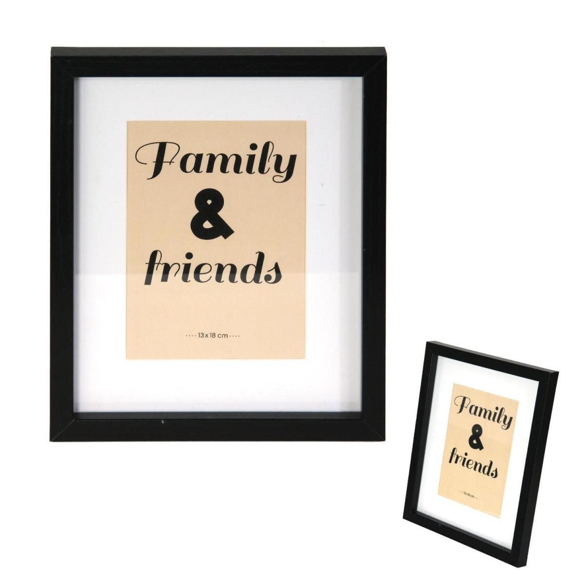 Voir la diapositive 2 : The Home Deco Factory Lot de 8 Cadres Photo  Ludique  27cm Noir & Blanc