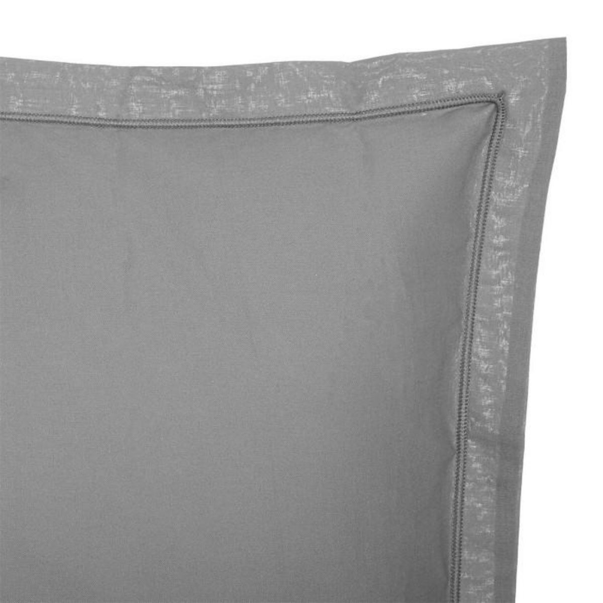 ATMOSPHERA Taie d'Oreiller  Percale  50x70cm Gris