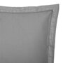 Voir la diapositive 2 : ATMOSPHERA Taie d'Oreiller  Percale  50x70cm Gris