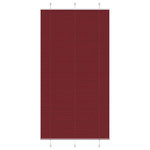 VIDAXL Store plisse rouge bordeaux 105x200 cm largeur du tissu 104,4cm