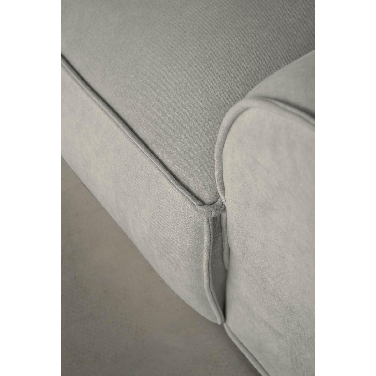 BEST MOBILIER Felix - module d'assise droit en tissu texturé