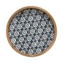 Voir la diapositive 5 : ATMOSPHERA Lot de 2 Plateaux Déco  Alicante  34cm Multicolore