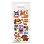 Voir la diapositive 2 : Paris Prix Stickers Effet 3D  Chiens  21cm Multicolore