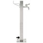 Voir la diapositive 2 : VIDAXL Colonne a eau de jardin carree Acier inoxydable 65 cm