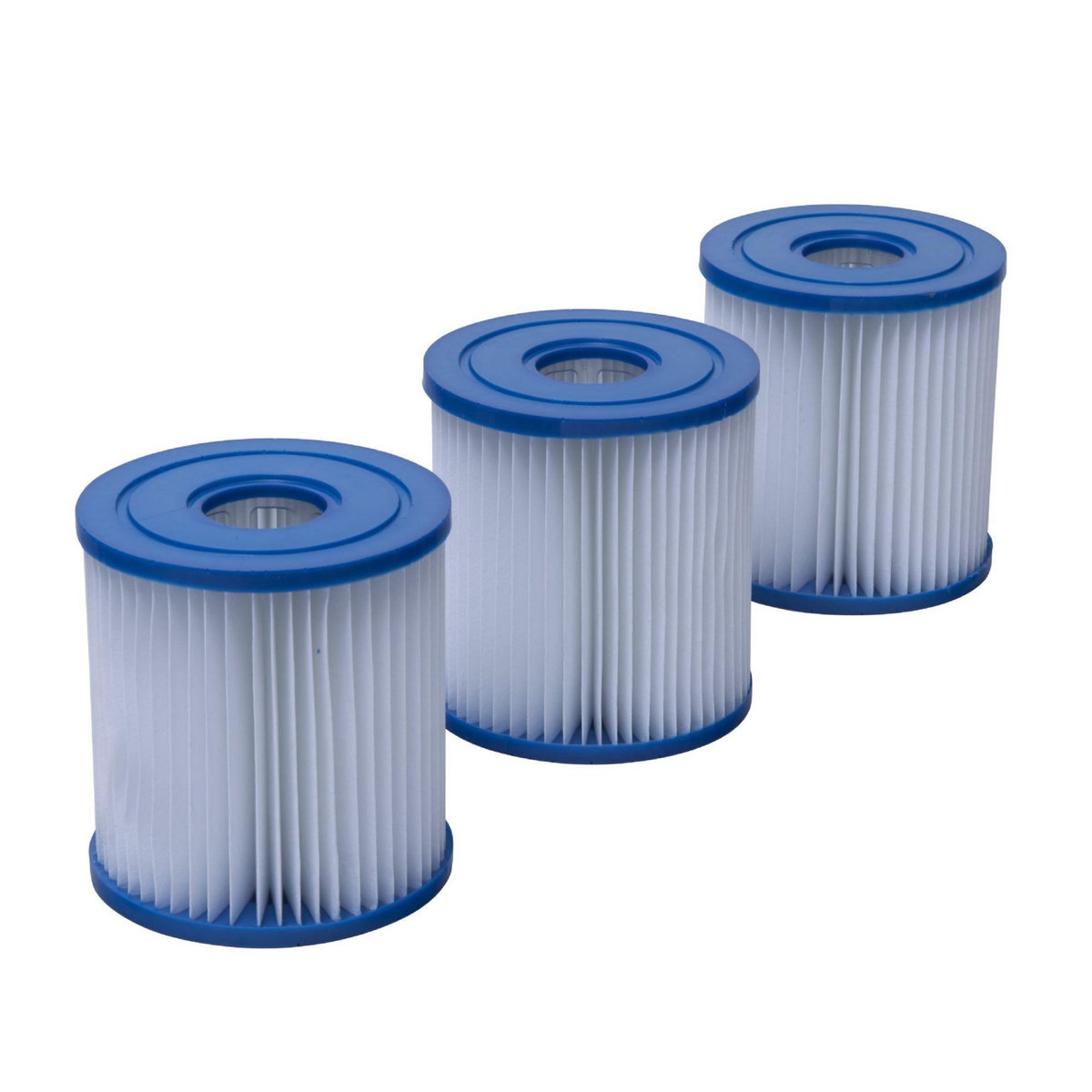 WERKAPRO Lot de 3 cartouches filtres piscine pour épurateur à cartouche modèle H