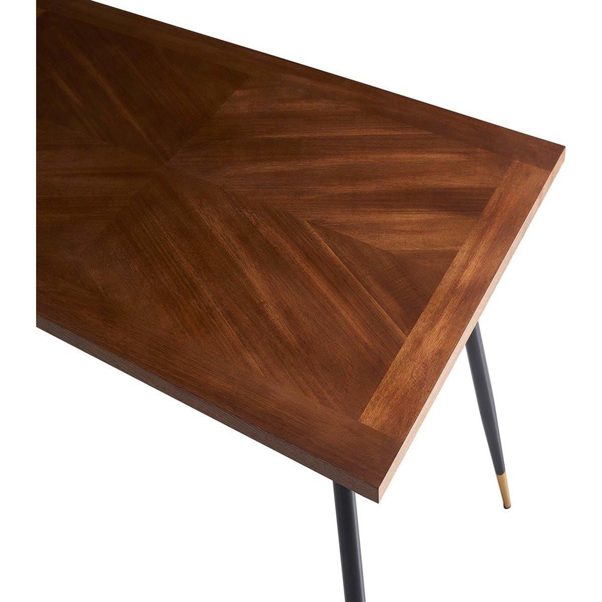 Voir la diapositive 2 : Habitat et Jardin Table repas  kavita  - 140 x 80 x 76 cm - marron