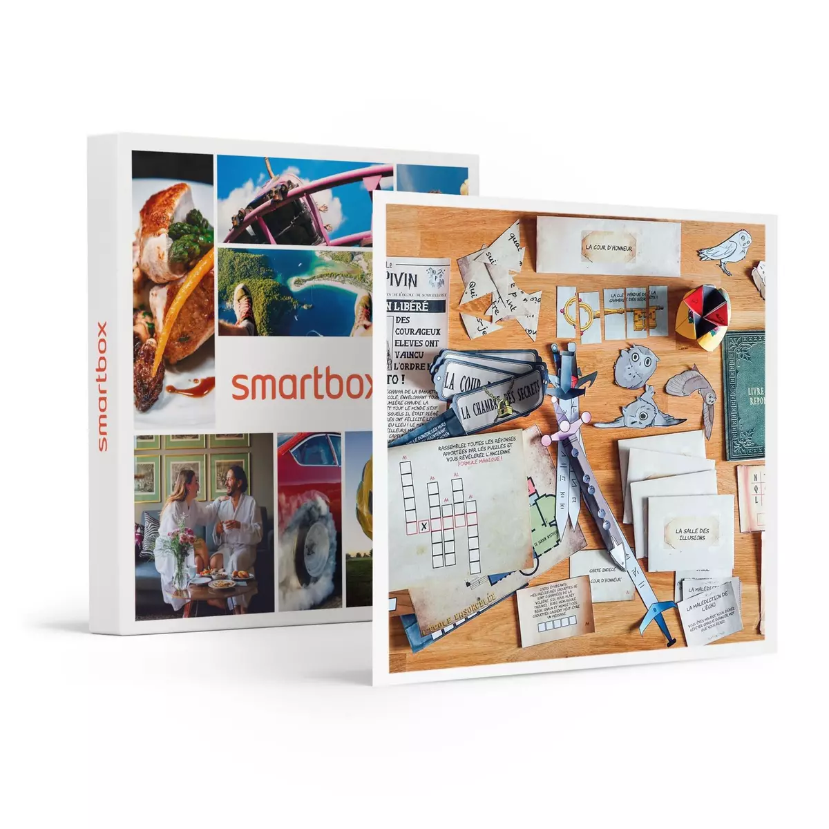 Smartbox Un kit d'un Escape Game à faire chez soi - Coffret Cadeau Sport & Aventure