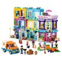 LEGO Friends 41704 - L&rsquo;Immeuble de La Grand-Rue, Maison de Poupée Heartlake City avec Café